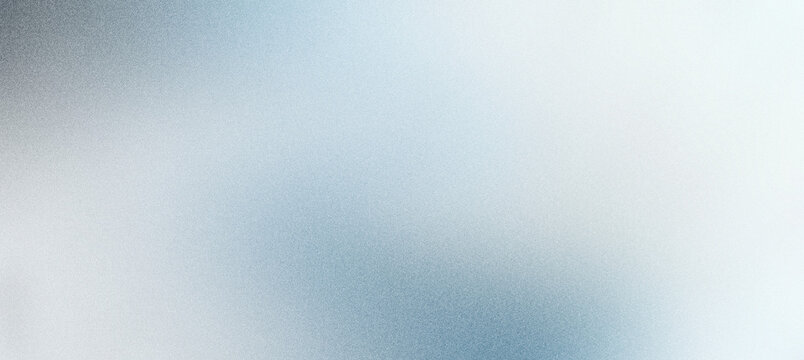 Light blue grey white grainy background, subtle smooth noisy gradient for poster, digital wallpaper, invitation backdrop, webpage header or plain banner design