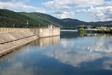 Fototapeta premium Summer Landscape around Pancharevo lake, Bulgaria