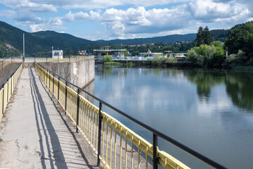 Fototapeta premium Summer Landscape around Pancharevo lake, Bulgaria