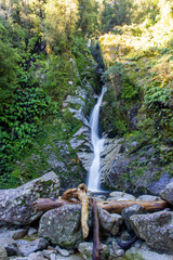 Dorothy Falls, Lake Kaniere, New Zealand © Dave