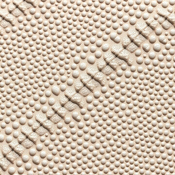 Beige stingray leather texture with dotted pearled pattern
