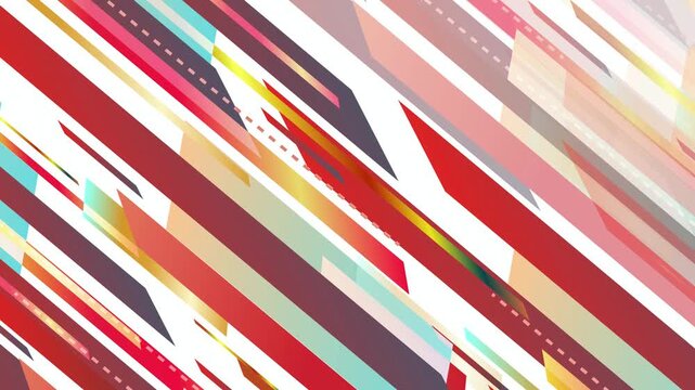 Abstract Motion Streaks of Vibrant Colors 4K