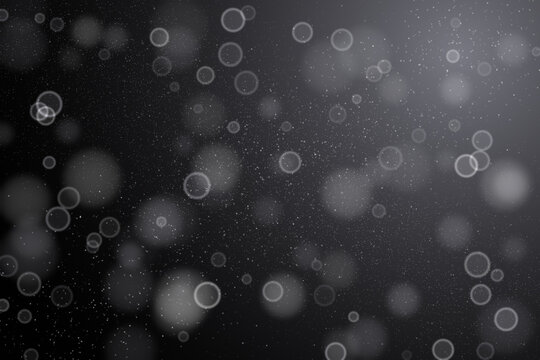 Dark tone Bokeh Silver Sparkle Spray Bbf background composition
