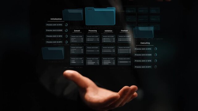 Task management workflow dashboard visualizing to-do lists, ongoing tasks, review status, and completed items to support productivity and project tracking Marrow