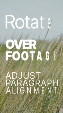 Vertical Text Rotate