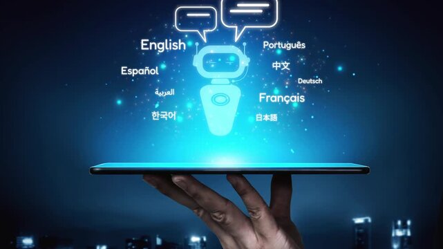 Global communication with multiple languages, digital translation tools, multilingual technology, cross-cultural communication, and virtual language learning environments. Muxer