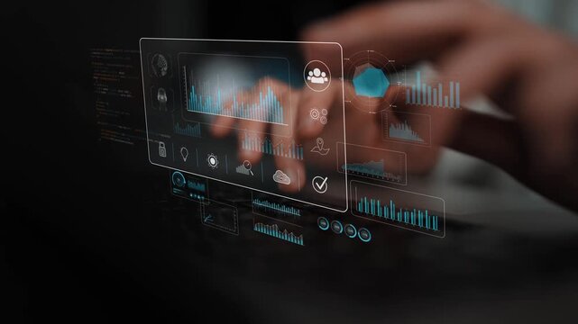 Data dashboard and analytics system supports business, analytics, and data insights through centralized charts, statistics, and monitoring interface Marrow
