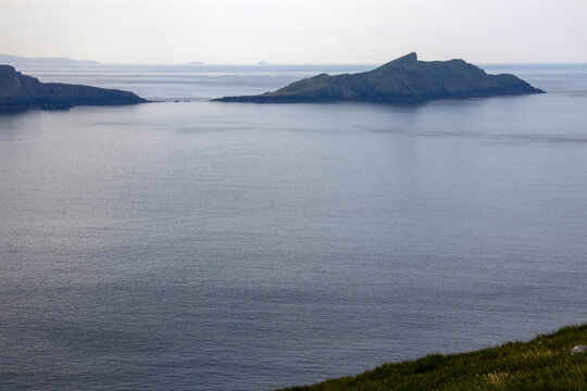 Seascape viewed from Valentia Island - Kerry County - Ireland