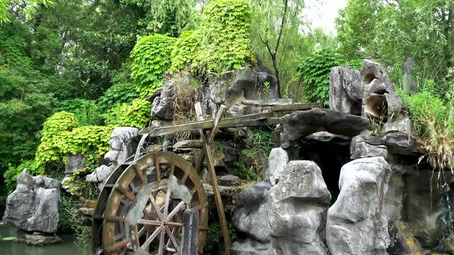 Liuyuan, Hefei City, Anhui Province, China.Liuyuan is mainly composed of Huizhou-style buildings of the Ming and Qing dynasties and serves as a model of classic private gardens.