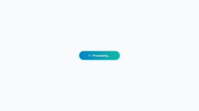 Processing Progress Loading Button Interface Element Graphic Loop