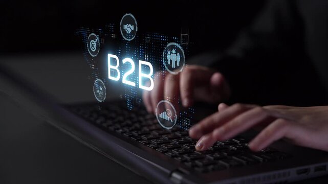 B2B strategy and technology transforming business-to-business operations, optimizing communication, and enhancing market efficiency with digital B2B tools and innovation. Muxer