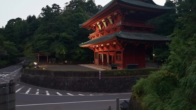 Daimon, the Great Entrance Gate to Koyasan, Wakayama, Japan「高野山の入口・大門」和歌山県高野町