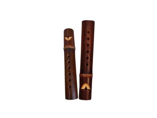 wooden clothespin on white background © ชุมสาย