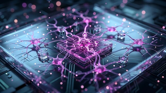 Artificial intelligence neural network processor chip integrating biological synapse structures for advanced computing
