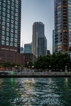 downtown Chicago, Illinois