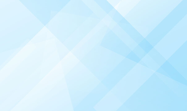 Abstract light blue geometric diagonal stripes vector background for corporate presentation