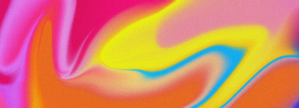 Abstract colorful grainy noise texture for creative cover header poster banner wallpaper backdrop design and digital art projects
