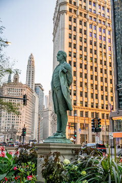 downtown Chicago, Illinois