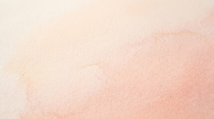 Fototapeta premium Seamless Pastel Peach Ombre Watercolor Paper Background with Gentle Color Gradient Fade Ideal for Book Cover and Poster Background Design Ultra High Resolution Clean Studio Stock Photo