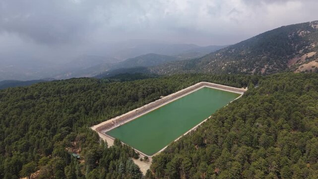 Prodromos Dam - Prodromos Village - July 2025