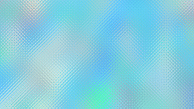 Blue and green gradient background, with diagonal crosshatch texture