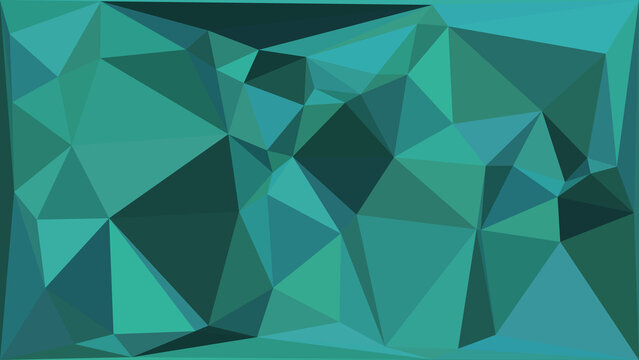 Soft coral red abstract geometric background with low poly triangular pattern for modern design