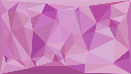 Fototapeta premium Soft pink geometric low poly background with sharp triangular shapes and modern abstract style