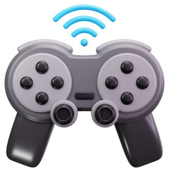 Wireless Gamepad Controller 3D Illustrations © Barudak Lier