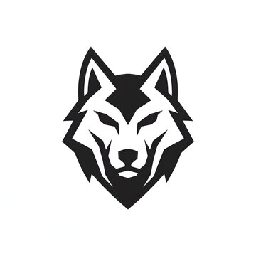 Aggressive Esports Wolf Logo Design
