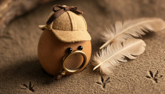 Egg Detective in the Sand