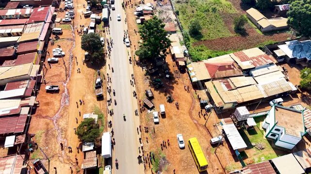 kenya election campaign kenya politics political rally presidential election candidate . people on county politics convoy. Rural settlement. Election commission of kenya election 2027