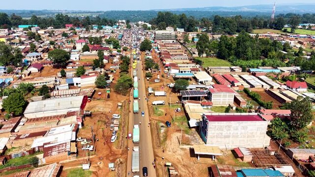 kenya election campaign kenya politics political rally presidential election candidate . people on county politics convoy. Rural settlement. Election commission of kenya election 2027