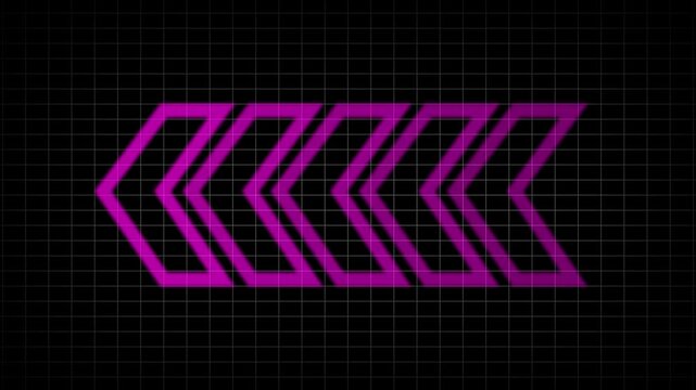 Arrow icon concept animation, arrows sign right to left animation concept, arrow loop animation left direction concept, arrow loading