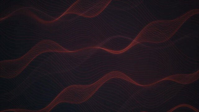 Parallel wave lines ripple gently in a seamless loop