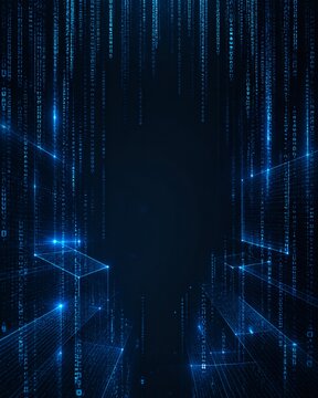 binary code background