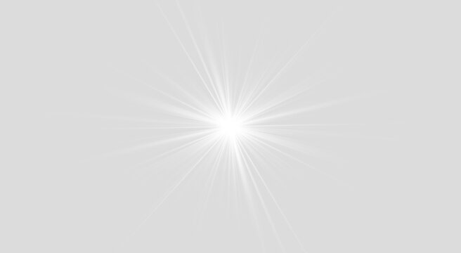 Transparent magical star PNG with luminous sparkle effect and brilliant glow for premium celestial illustration abstract vector background.