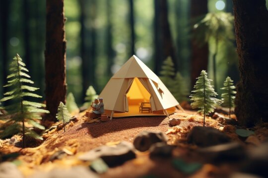 Tent outdoors camping nature.