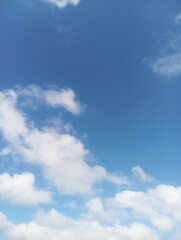 Obraz premium blue sky with clouds