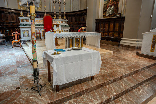 Ripatransone, Marche. The co-cathedral of SS. Gregorio Magno and Margherita 0626