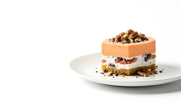 Mamey sapote gourmet semifreddo premium commercial food photography