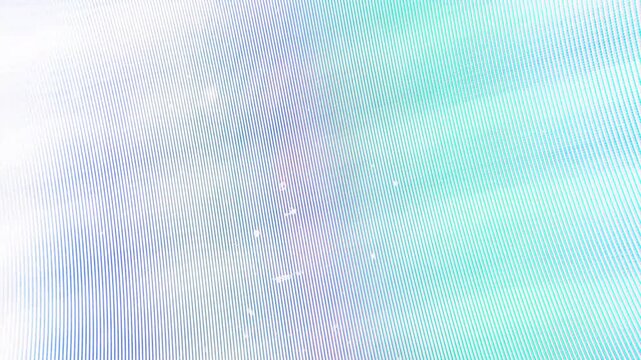 Solid blue wavy wash on CRT screen, smooth analog signal wave distortion macro close-up.