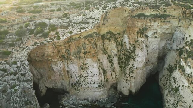 Blue Grotto, Malta - Drone Shoot - 4K - 002