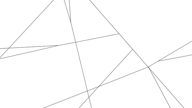 Geometric abstract composition of intersecting dotted lines with abstract