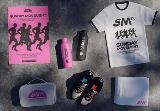 Running Starter Pack Mockup