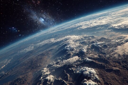 Earth from space - A breathtaking view of our planets beauty.