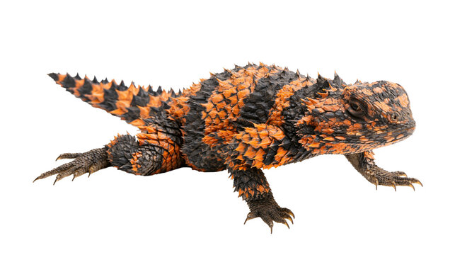 Armadillo Lizard Spiny Orange Black Scales Reptile
