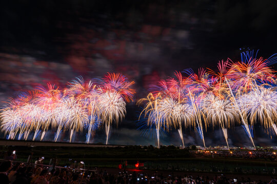 長岡花火大会2026・復興祈願花火フェニックス（会場にて撮影）
