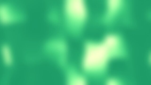 Abstract green bokeh light spots pattern blurring over dark textured backdrop