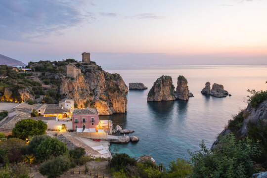 Tonnara di scopello en sicile