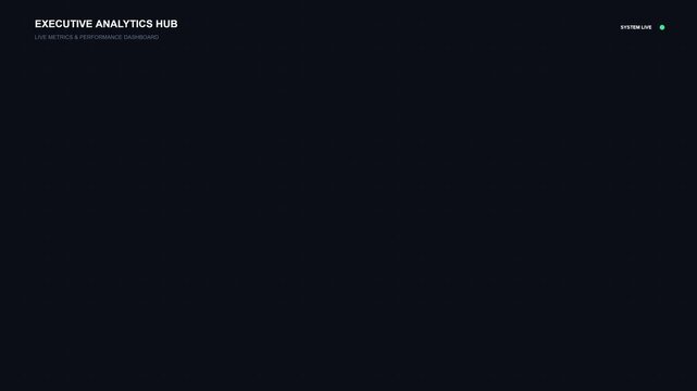 Modern Dark Interface Template for Corporate Data Analytics Dashboard